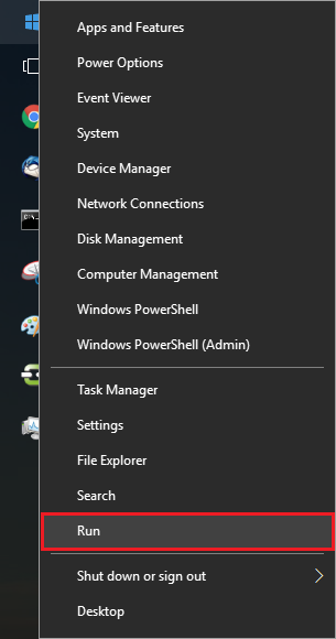 a screenshot of Windows Start Menu